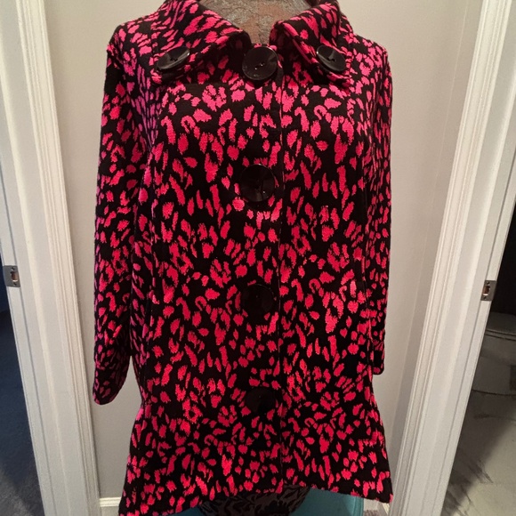 Pink leopard Saylor Jacket, Shannon Passero - Picture 1 of 4
